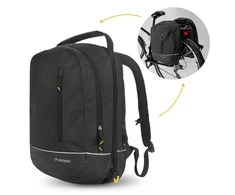 Wozinsky Double Bike Bag Backpack 2in1 30l Juodas (WBB30BK)