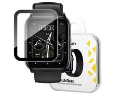 Wozinsky Watch Glass hibridinis stiklas, skirtas Realme Watch 2 Pro juodas