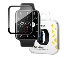Wozinsky Watch Glass hibridinis stiklas, skirtas Oppo Watch 2 46 mm juodas