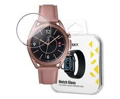 Wozinsky Watch Glass Hibridinis stiklas, skirtas Samsung Galaxy Watch 3 41 mm juodas
