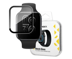 Wozinsky Watch Glass hibridinis stiklas, skirtas Oppo Watch 41 mm juodas