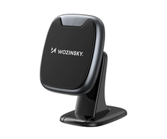 Wozinsky WUMTD magnetinis telefono laikiklis automobilio prietaisų skydeliui - juodas