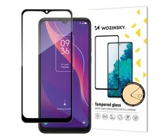 Wozinsky super tough Full Glue apsauginis stiklas viso ekrano su rėmeliu Case Friendly TCL 306 juodas