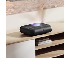 Yaber K300s,Smart lazerinis Projektorius for Home Theater with Google TV, JBL Sound,Ultra Short Throw,Juodas