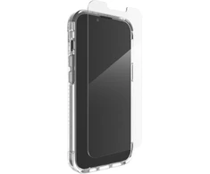 ZAGG dėklas + grūdintas stiklas LUXE BUNDLE, skirtas IPHONE 13 / 14 / 15 / 16e, skaidrus