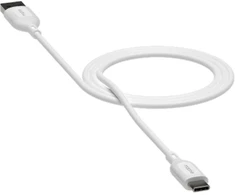 Zagg Mophie Charge Essentials USB-A – USB-C kabelis 1 m – baltas
