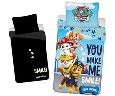 Detexpol Medvilninė tamsoje šviečianti patalynė Paw Patrol pp325