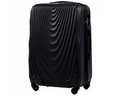 Kelioninis Didelis juodas lagaminas Wings 304L