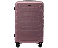 Kelioninis Didelis lagaminas Wings CRK01 rožinis