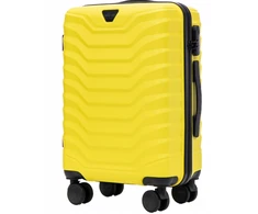Kelioninis Didelis lagaminas Wings PEA01 geltonas