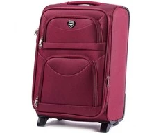 Kelioninis Didelis su 2 ratukais bordinis lagaminas Wings BS6802-2