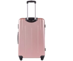 Kelioninis Didelis šviesiai ružavas (rose auksinis) lagaminas Wings 304L