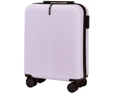 Kelioninis Kabinos lagaminas Wings SN121 SWAN violetinis iš polikarbonato