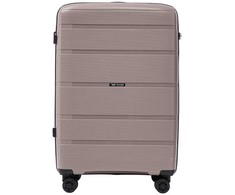 Kelioninis Lagaminas Wings L dydis HWF03 "šampaninis"