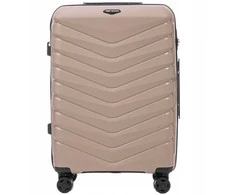 Kelioninis Lagaminas Wings M dydis PHX02 "šampaninis"