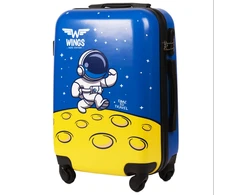 Kelioninis Mažas lagaminas Wings kd01 XS Astronaut mėlynas