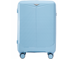 Kelioninis Nedidelis lagaminas Wings CKT02 šv.mėlynas 55x40x20cm Ryanair ir Wizzair