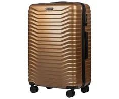 Kelioninis Nedidelis lagaminas Wings PC140 aukso spalvos