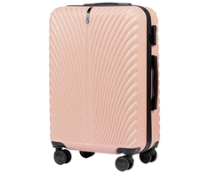 Kelioninis Vidutinis lagaminas Wings SN120 M rožinis(pink)