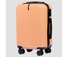 Kelioninis Vidutinis lagaminas Wings SN120 M persikinis(peach)