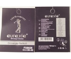 Vyriškos Aura.via kojinės 8026 (5poros)
