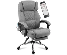 Meester Group Sp. z o.o. Boss 6.0 Pilkas massage office chair