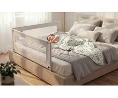 Tulano Cover 44 Baltas-Pilkas 140 cm bed guard rail