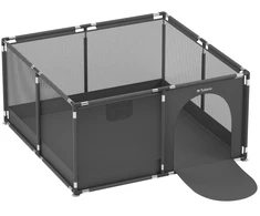 Tulano Meester Group Sp. su o.o. Cozy 20 Graphite baby playpen - 130 cm