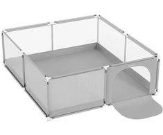 Tulano Meester Group Sp. su o.o. Cozy 28 Pilkas baby playpen