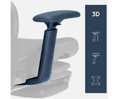 Meester Group Sp. z o.o. Ergonomic chair with footrest Expert 9.3 Juodas