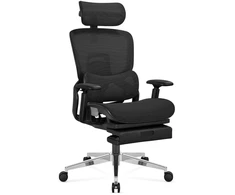 Meester Group Sp. z o.o. Ergonomic chair with footrest Expert 9.3 Juodas
