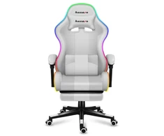 Meester Group Sp. z o.o. Force 4.7 RGB Baltas gaming chair