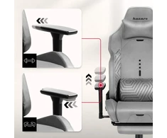 Huzaro Force 8.1 Pilkas Gaming Chair