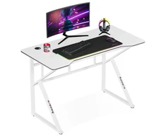 Meester Group Sp. z o.o. Hero 1.6 Baltas 120 cm gaming desk