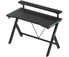 Huzaro Hero 1.9 RGB Gaming Desk Juodas