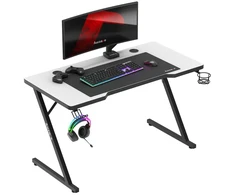 Meester Group Sp. z o.o. Hero 2.5 Baltas 120 cm gaming desk