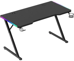 Meester Group Sp. z o.o. Hero 2.5 RGB Juodas 120 cm gaming desk