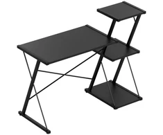 Meester Group Sp. z o.o. Leader 3.5 Juodas 116 cm desk with shelves