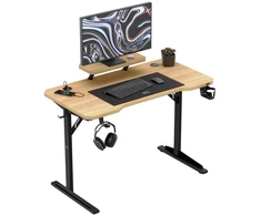 Mark Adler Meester Group Sp. su o.o. Leader 5.1 Oak 115 cm computer desk with shelf