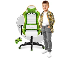Meester Group Sp. z o.o. Žaidimų kėdė Huzaro Ranger 6.0 Pixel Baltas