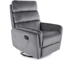 Sofa Signal Meble „Argos“ aksominis atlošiamas fotelis