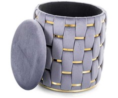 Fotelis Signal Meble Tiara Velvet pufas