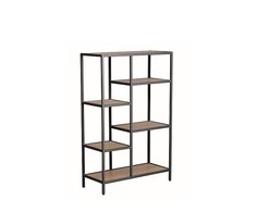 Signal Meble Pastatoma lentyna COSTA B, 70 cm, ąžuolo/juoda