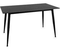 Signal Meble Valgomojo stalas SIGNAL Rion 130x70x76 cm, juoda
