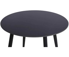 Signal Meble Valgomojo stalas SIGNAL Rion 90x90x76 cm, juoda