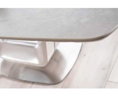 Signal Meble Valgomojo stalas ARMANI CERAMIC, 160 x 90 cm, pilkas