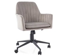 Signal Meble Biuro kėdė Q-886 Velvet, smėlio