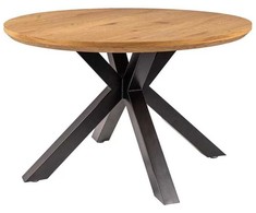 Signal Meble Valgomojo stalas RITMO, 120 cm, ąžuolo/juoda