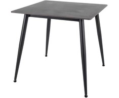 Signal Meble Valgomojo stalas SIGNAL Rion 80x80x76 cm, juoda