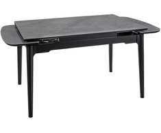 Signal Meble Valgomojo stalas Sento, 120-180 x 80 cm, pilka